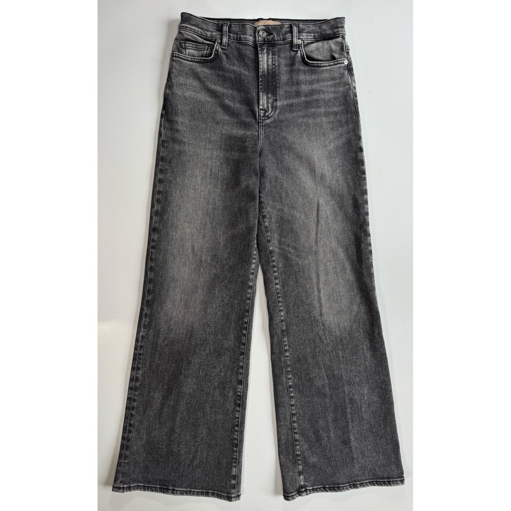 7 For All Mankind Jo Ultra High Rise Jeans Luxe Vintage Womens 30 Gray Denim